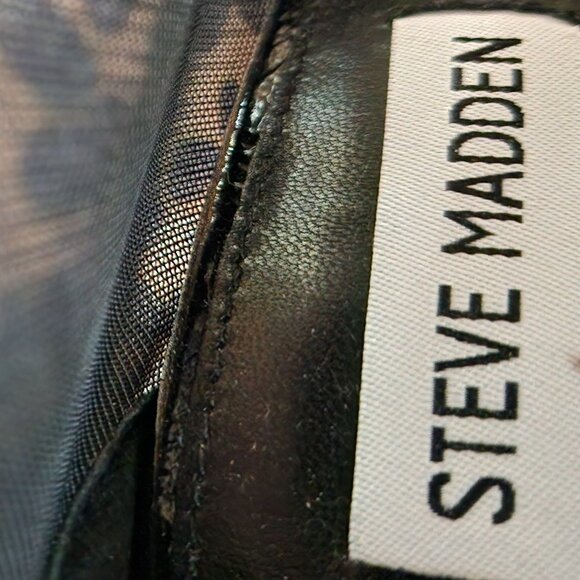 Steve Madden "Ashlin" Leopard Booties. NIB. Size 5 - Picture 8 of 8